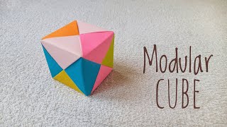 Origami Modular Cube /how To Make Origami Cube