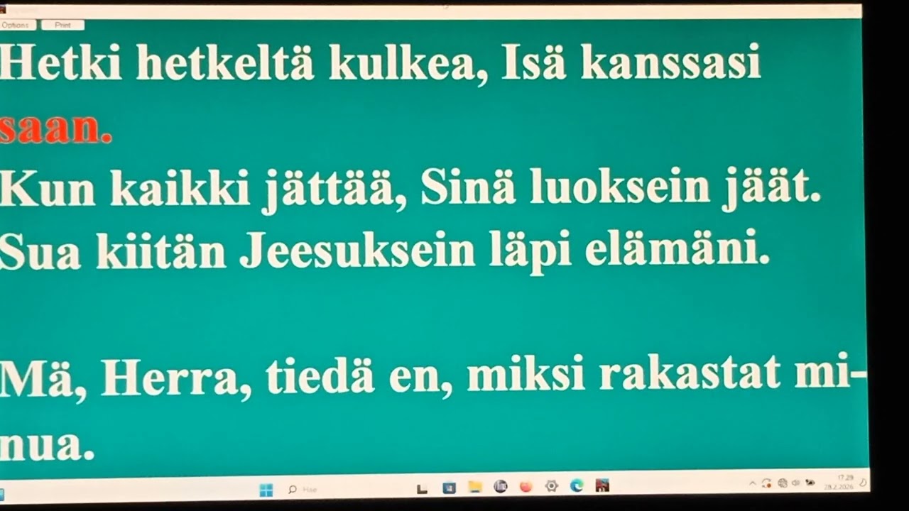 Olin eksynyt onneton (karaoke)