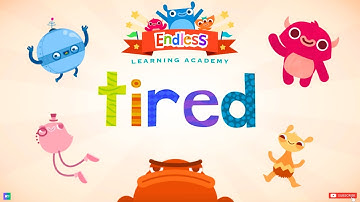 📚Endless Learning Academy Unveils "TIRED"💤: Definition & Usage Explained 🎓📝 | Episode 14