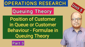 Operationeel onderzoek I Wachtrijtheorie I Theorie uitgelegd I Deel 3 I Hasham Ali Khan I