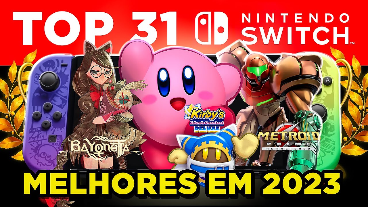 Os 50 Melhores Jogos de NINTENDO SWITCH 2023 🏆 ( Best Nintendo