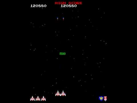 FM-7 ギャラガ　Galaga Screenshot of Galaga (FM-7, 1981) - MobyGames