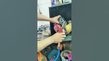 Hướng dẫn vệ sinh lọc gió máy cắt cỏ  #phonglien #maycatco #honda honda #maycatcohonda