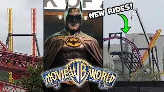 Movie World Gold Coast | NEW RIDES Update, Batman Closing Date Revealed & MORE! 🎢