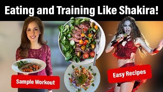 HOW SHAKIRA EATS and TRAINS IN a DAY! (KETO MEALS AND WORKOUT PLAN) screenshot 2