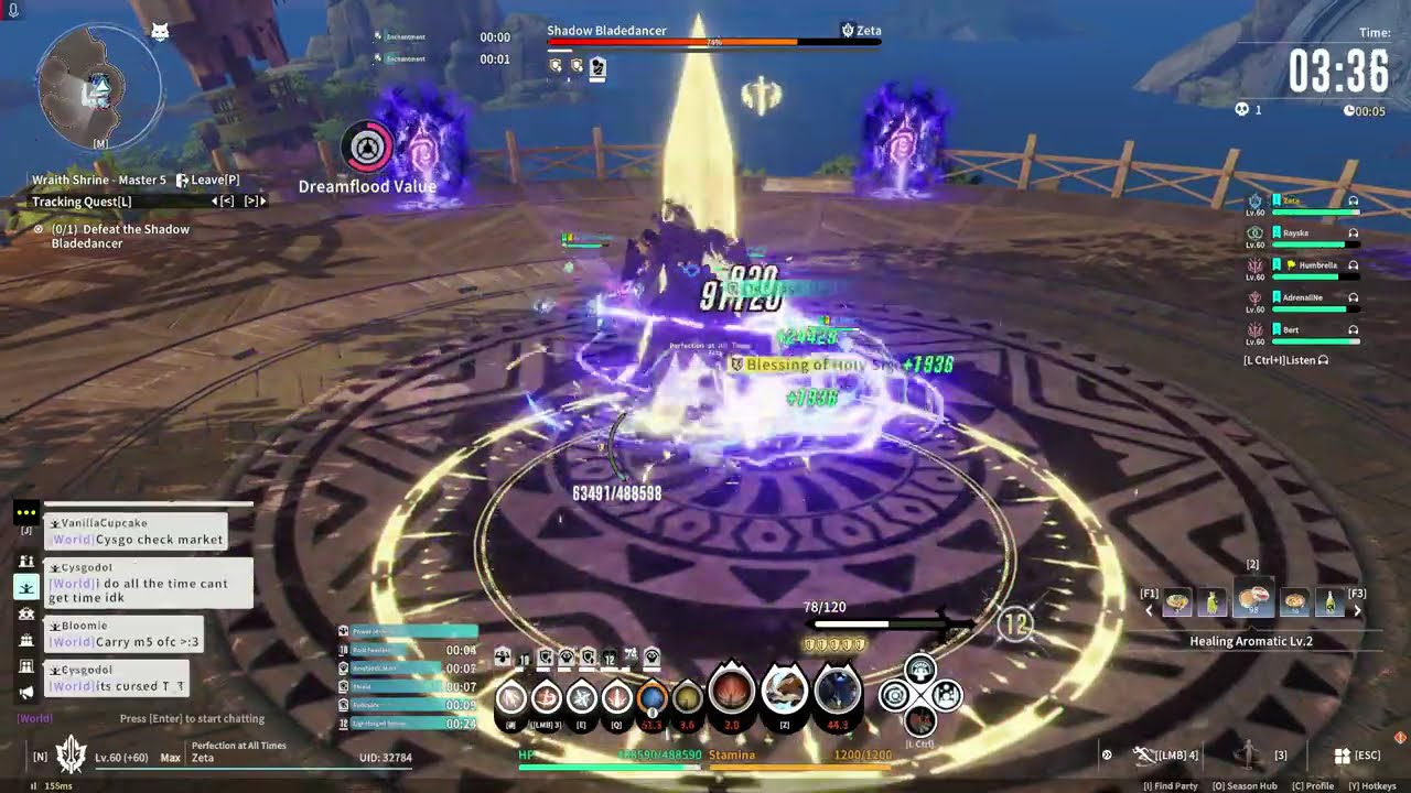 Master 5 Wraith Shine (Max Score 375) Tank POV Full Run - Blue Protocol Star Resonance