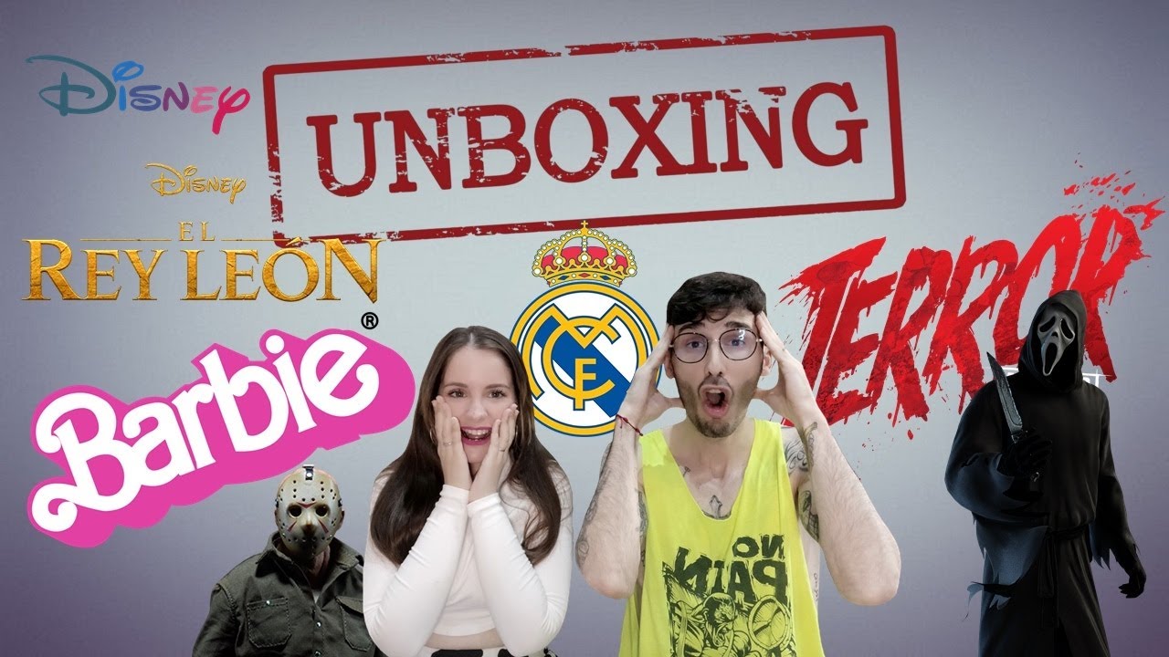 MEGA UNBOXING DE BARBIE / REAL MADRID / LIBROS / EL REY LEON / TERROR ...