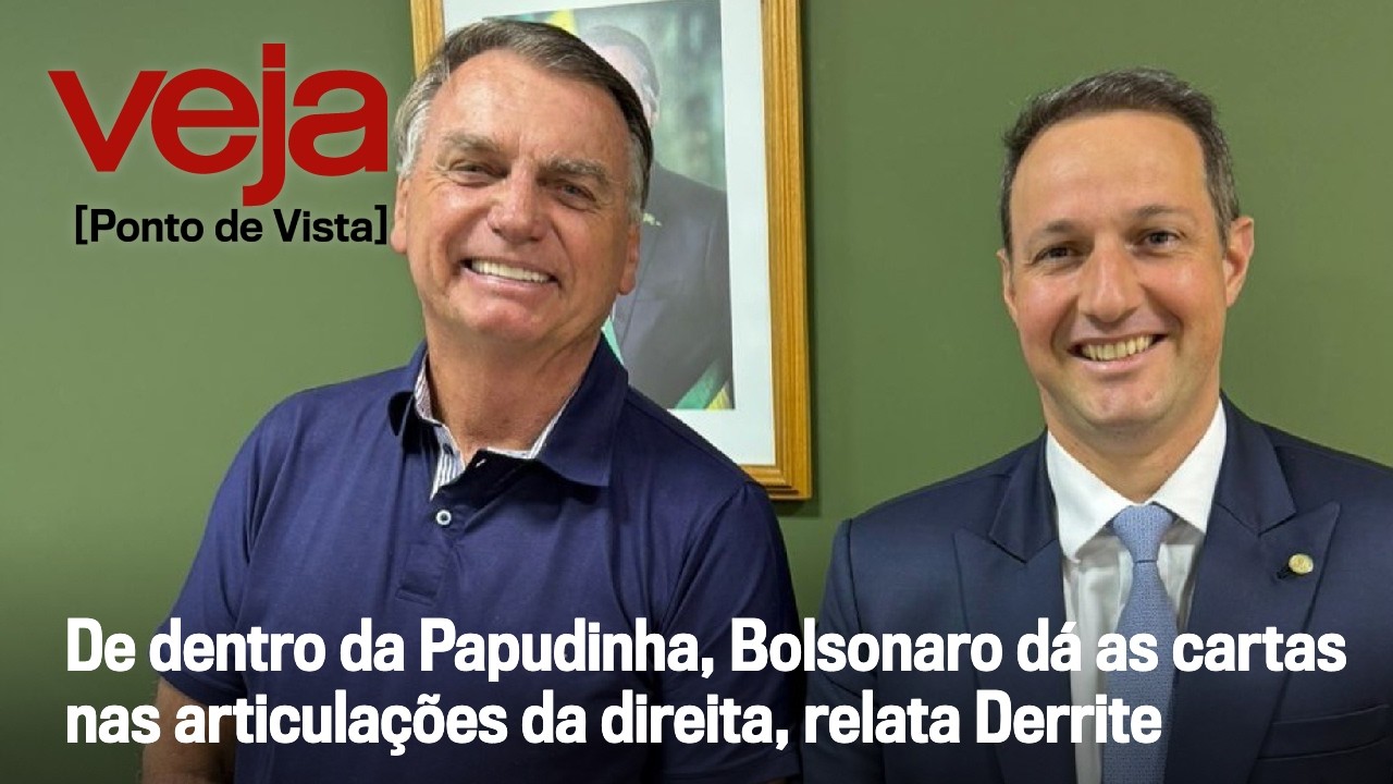 De dentro da Papudinha, Bolsonaro dá as cartas nas articulações da direita, relata Derrite
