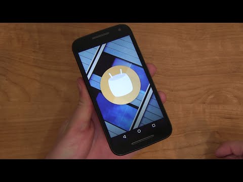 Moto G 3rd Gen Android 6.0 Marshmallow Update