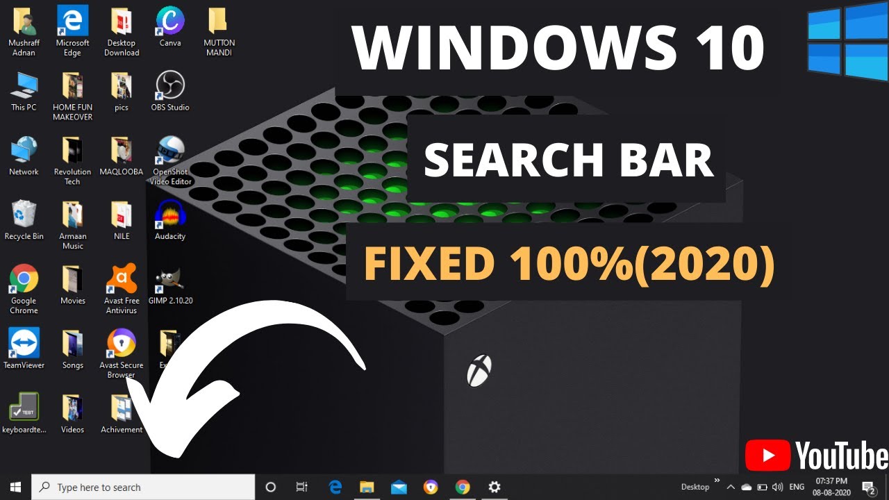 How To Fix Search Bar Not Working Windows Hindi Windows Search