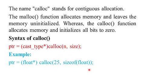 Dynamic Memory Allocation ME210 Dr  Avinash Panwar