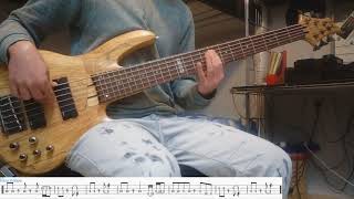 Nightstalker - Line Bass Cover With Tabs