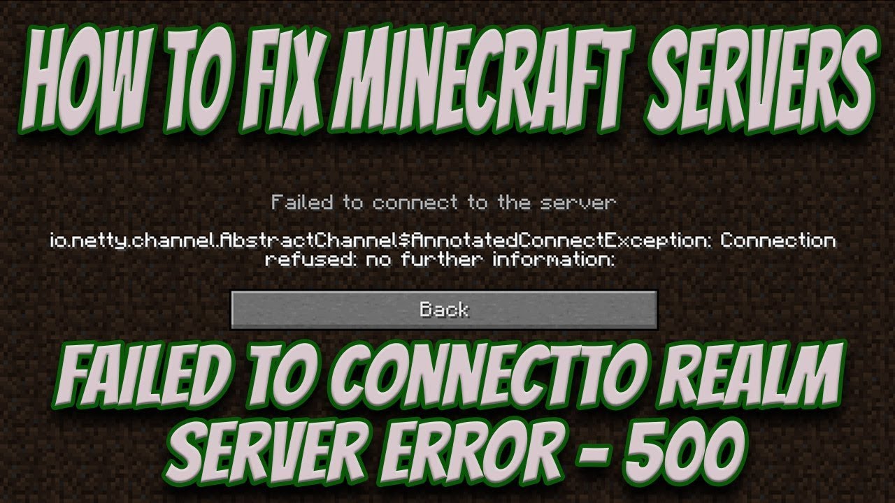 Minecraft Failed To Connect To Server *FIX* - YouTube