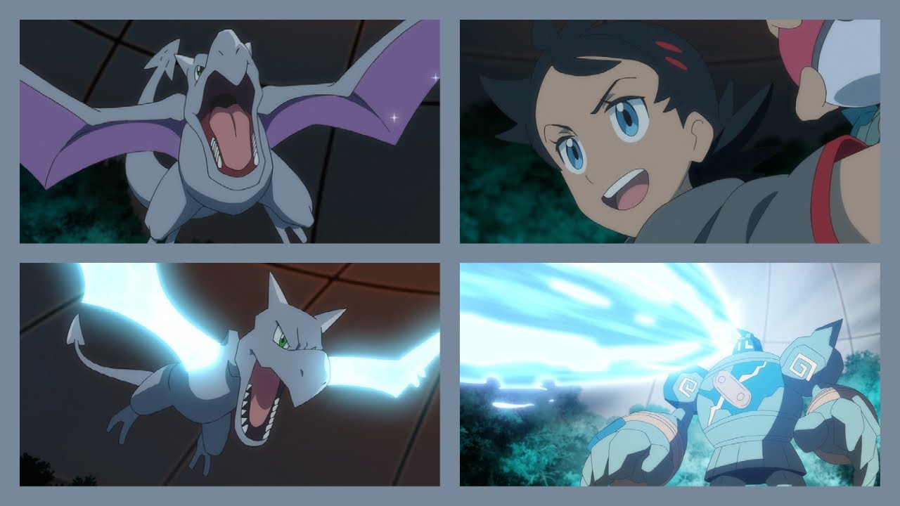 Aerodactyl vs Ash