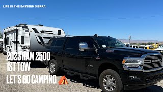 2023 Ram 2500 1st tow and 1st camping trip