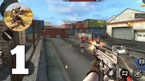 Encounter Strike:Real Commando Secret Mission 2020 - Gameplay Part 1 - Old Town LEVEL 1-10