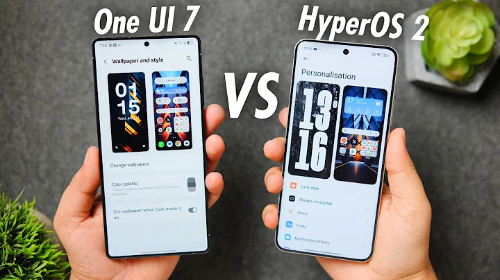 One UI 7 vs HyperOS 2 Animations Comparison - Which One is Smoother?