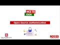 Open Source Authentication Solutions