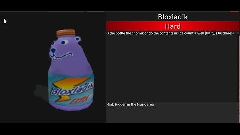 how to get bloxiadik in find the chomiks (FTC)