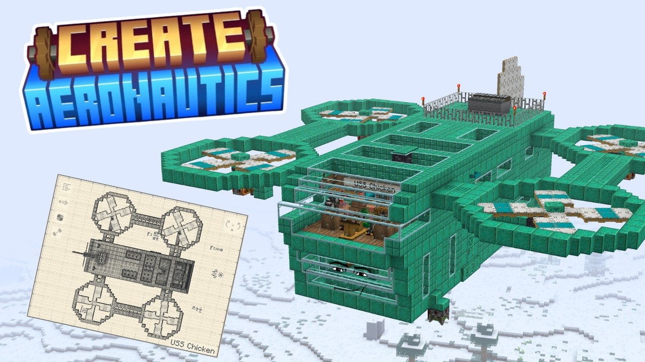 Create Aeronautics: Working FLYING Mobile Base 2.0 - YouTube