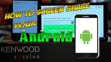 How to screen share your Android phone with Miracast to your new Kenwood DDX9903s,DDX6903s,DNX893s,D