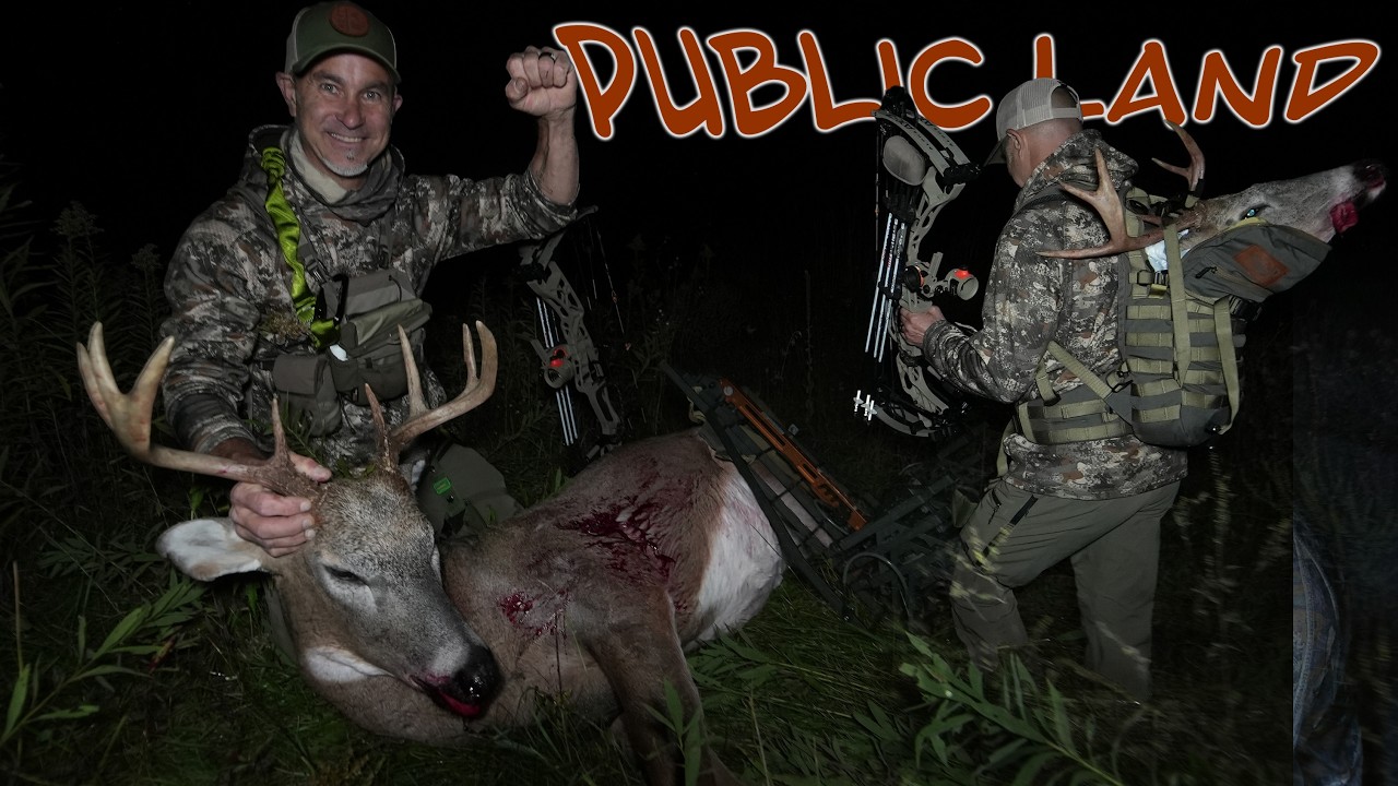 FIRST PUBLIC LAND BUCK - WISCONSIN BOW HUNTING