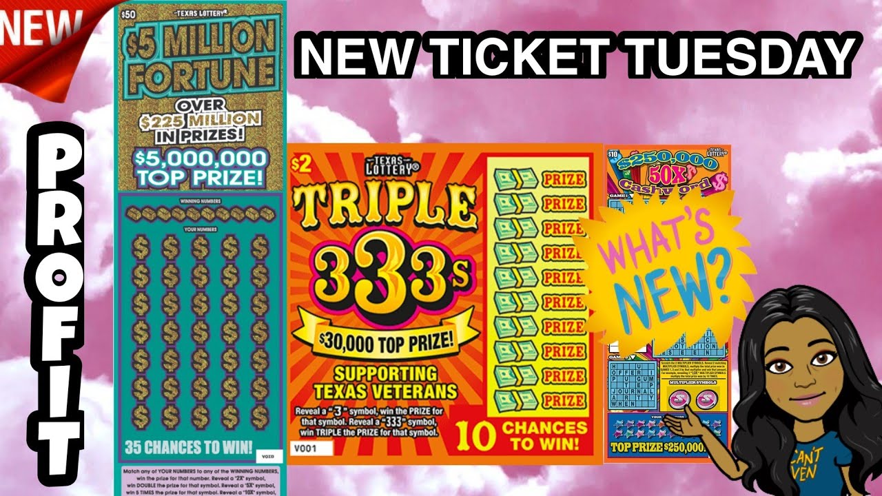 TX Lottery Scratch Offs[NEW TICKET TUESDAY] 50 5 Million Fortune10