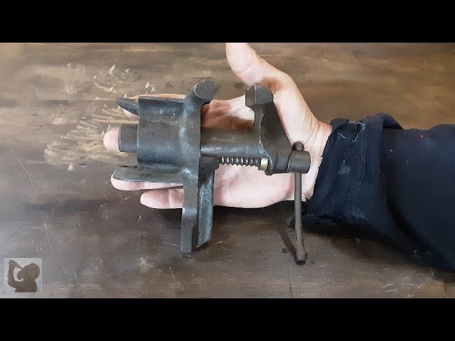 Broken Vise Restomod AND Hot Blu Oil Finish - YouTube