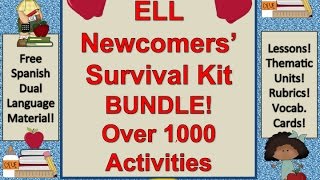 ELL Newcomer Survival Kit
