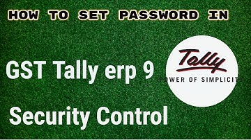 Tally.ERP 9 in Hindi (Active  Security Control )
