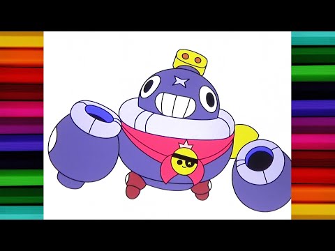 How to Draw Tick | Brawl Stars
