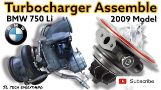 Turbo Charger Assemble | BMW 750 Li 2009 | How To Assemble Turbocharger