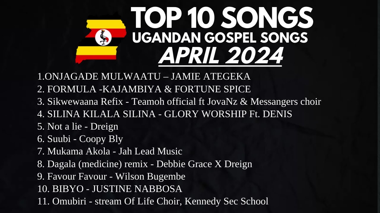 Top 10 UGANDAN GOSPEL SONGS FOR APRIL 2024  NEW UGANDAN MUSIC  NON STOP VIDEO PLAYLIST