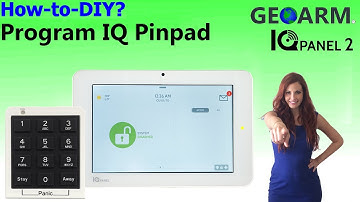 Qolsys IQ Pinpad - IQ Panel 2 Programming