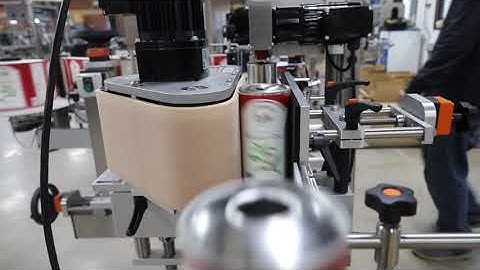 Wraparound Labeling on Cans - TechLine