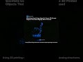Scientists 3D Printed Living Glowing Objects Using Marine Organisms #3dprinting #material #shorts