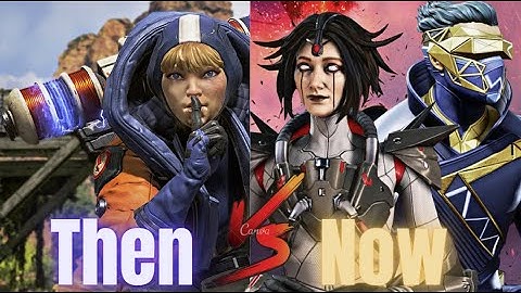 THE EVOLUTION OF APEX LEGENDS 2019 VS 2021