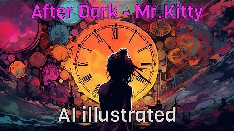 After Dark but every line is an AI generated image (remaster)