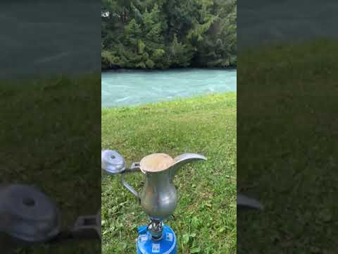 مكان للكشتة والجلسة بجانب نهر كابرون النمسا من اجمل الاماكن في طريق الخوانق وقمة كابرون