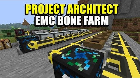 Ep10 EMC Bone Farm - Minecraft Project Architect Modpack