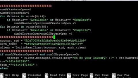 Raspberry Pi - Sending Text Message