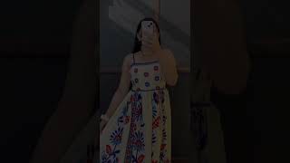 comment for link & price🖇️ 🔗 floral printed crepe fit & flare maxi dress🎀 #affordableoutfits