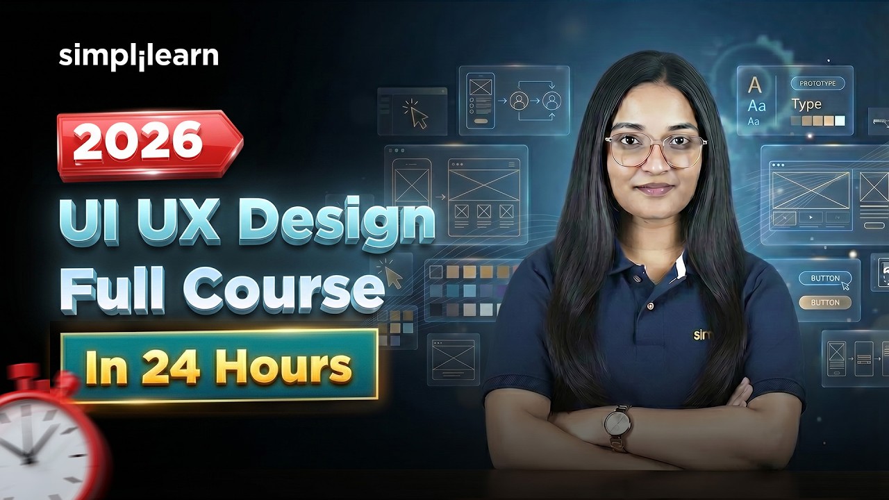 UI UX Design Full Course 2026 | UI UX Tutorial For Beginners | UI UX ...