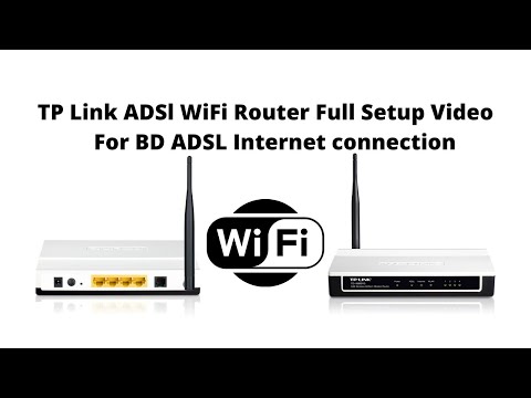 How to Setup ADSL Modem Router or BTCL Internet setup