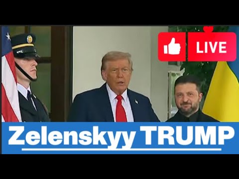 Live Trump S 2nd Meeting With Zelenskyy Give Up Crimea And Never Join NATO Ahead Of White House