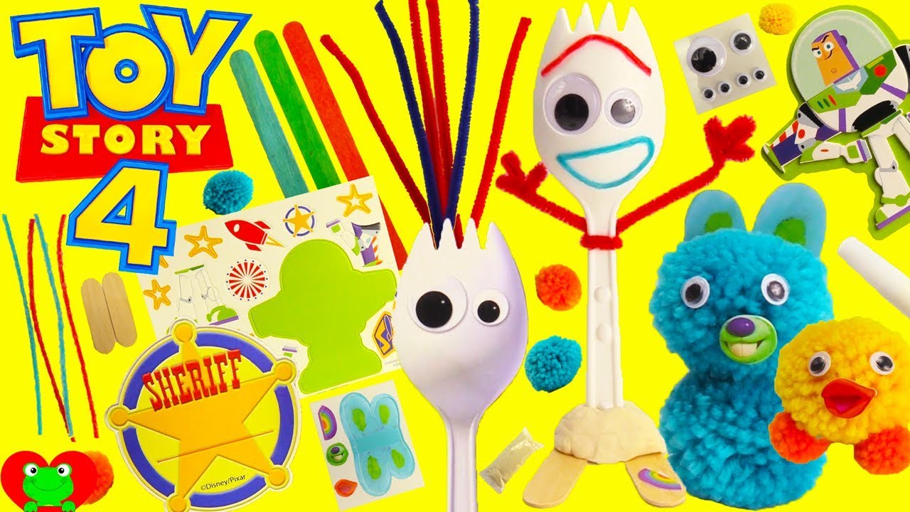 Toy Story 4 DIY Forky Make Your Own 