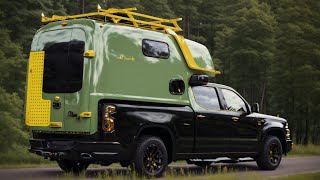 NEW HARD-SIDE TRUCK BED CAMPER IS MADE FOR ALL-SEASON WEATHER by MINDS EYE DESIGN 372,621 views 1 year ago 7 minutes, 8 seconds