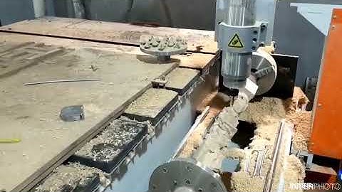 working video for 1325 model with rotary axis