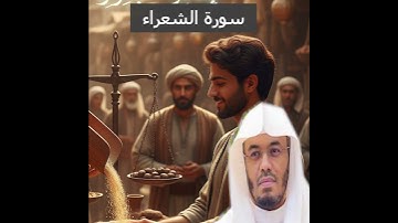 وَزِنُواْ بِٱلۡقِسۡطَاسِ ٱلۡمُسۡتَقِيمِ. سورة الشعراء #قرآن #ياسر_الدوسري #ياسرالدوسري