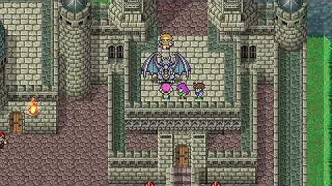 Lenna - Hiryu - Krile